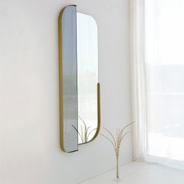 Hanah Home Espejo Day & Night - Gold Dorado